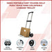 Buy 150KG Portable Cart Folding Dolly Push Truck Hand Collapsible Luggage Trolley discounted | Products On Sale Australia