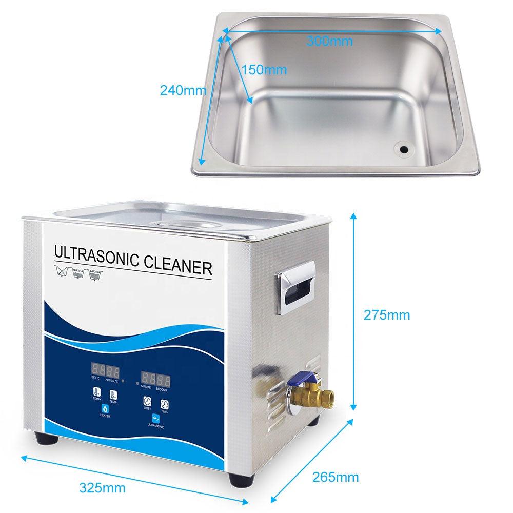 Buy 15L Digital Ultrasonic Cleaner Jewelry Ultra Sonic Bath Degas Parts Cleaning discounted | Products On Sale Australia