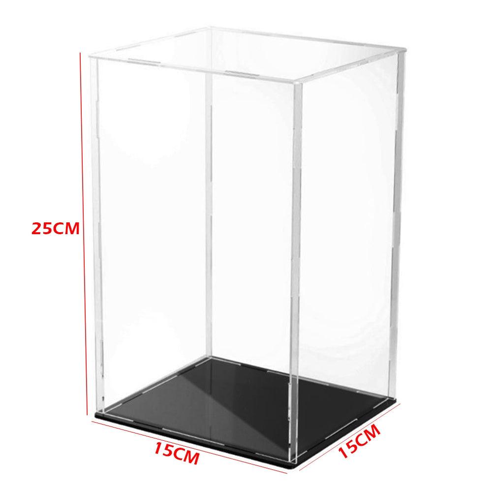 Buy 15x15x25CM Acrylic Display Case Action Figure Box Dustproof Model Collections discounted | Products On Sale Australia