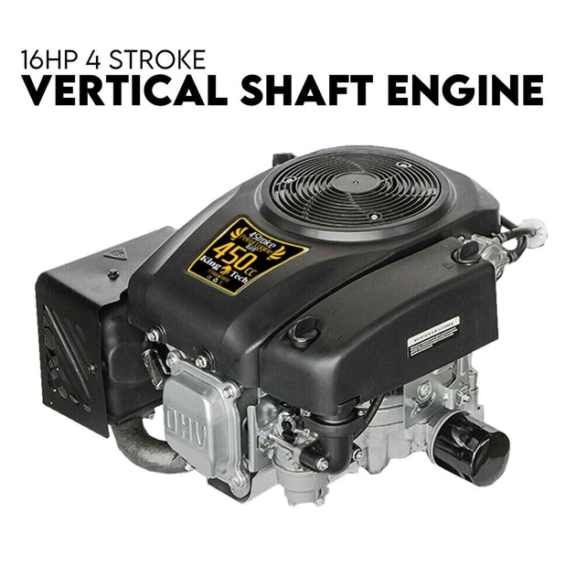 Buy 16HP Vertical Shaft Lawn Mower Engine Petrol 4 Stroke Ride on Motor discounted | Products On Sale Australia