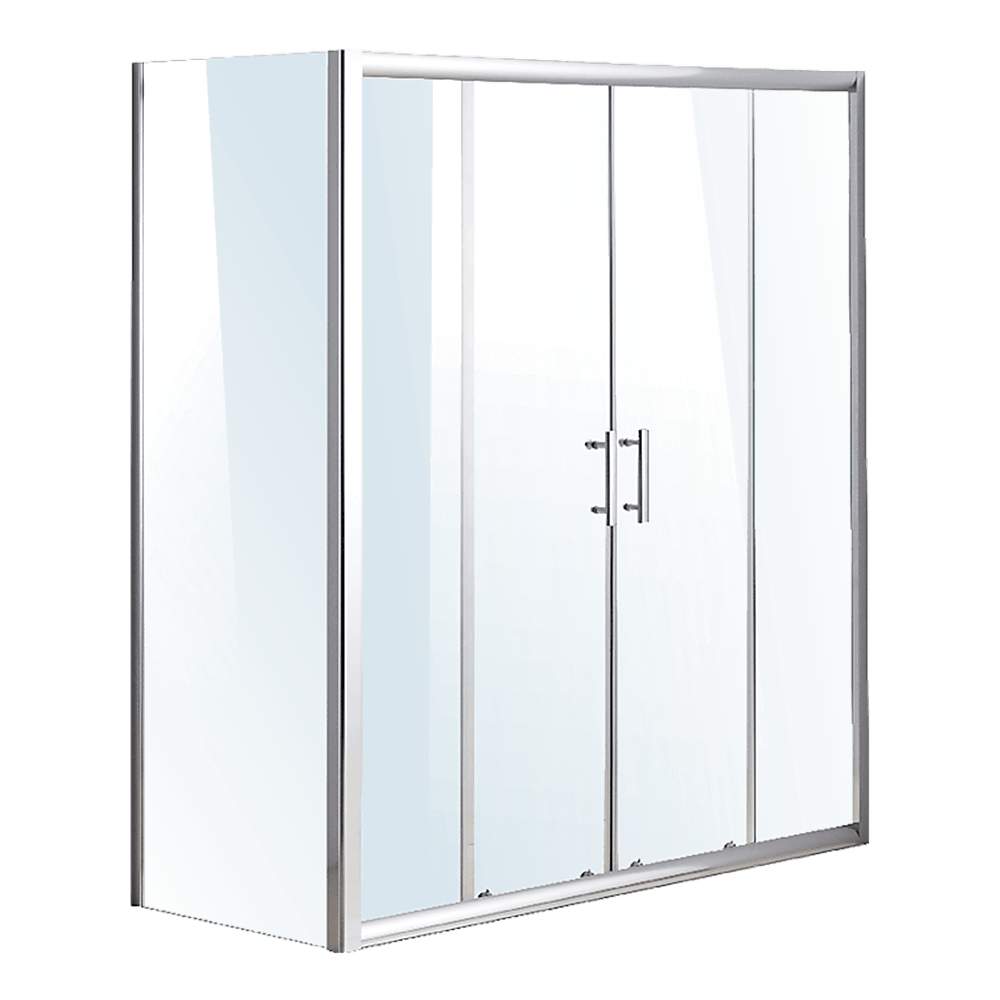 Buy 1700 X 700 Sliding Door Safety Glass Shower Screen By Della Francesca discounted | Products On Sale Australia