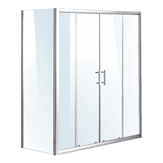 Buy 1700 X 700 Sliding Door Safety Glass Shower Screen By Della Francesca discounted | Products On Sale Australia