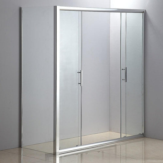 Buy 1700 X 700 Sliding Door Safety Glass Shower Screen By Della Francesca discounted | Products On Sale Australia