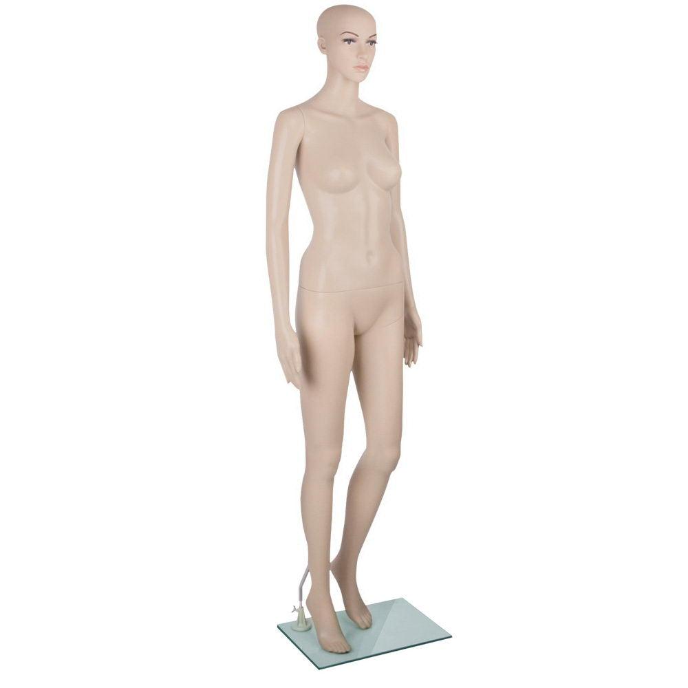 Buy 175cm Tall Full Body Female Mannequin - Skin Coloured discounted | Products On Sale Australia