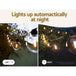 Buy 17m Solar Festoon Lights Outdoor LED String Light Wedding Christmas Party discounted | Products On Sale Australia