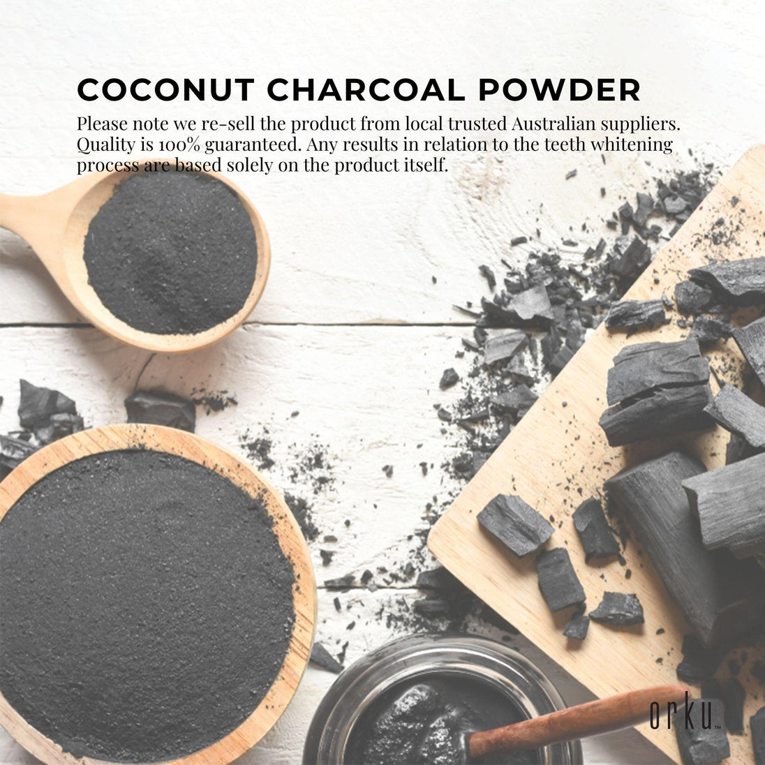 Buy 1Kg Activated Carbon Powder Coconut Charcoal - Teeth Whitening + Skin discounted | Products On Sale Australia