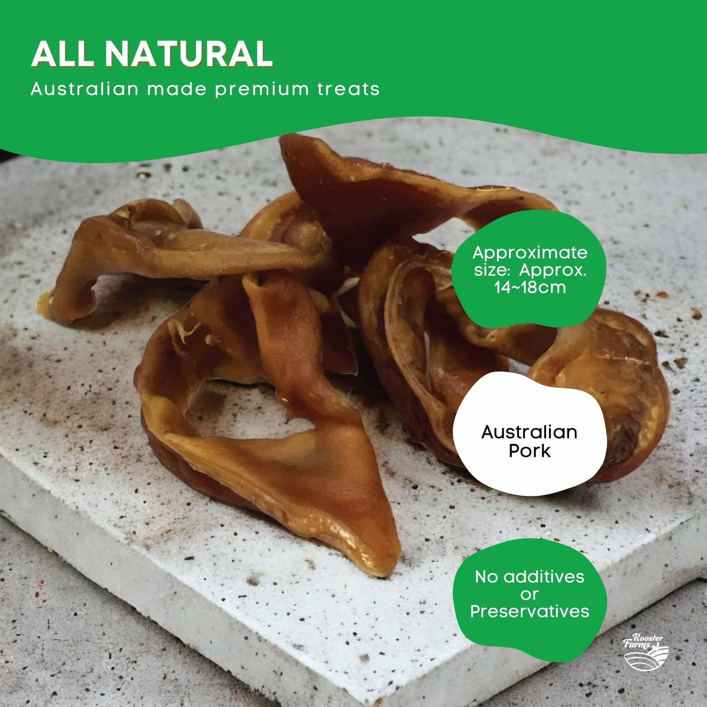 Buy 1Kg Dog Treat Pig Ear Strips Bucket - Dehydrated Australian Healthy Puppy Chew discounted | Products On Sale Australia