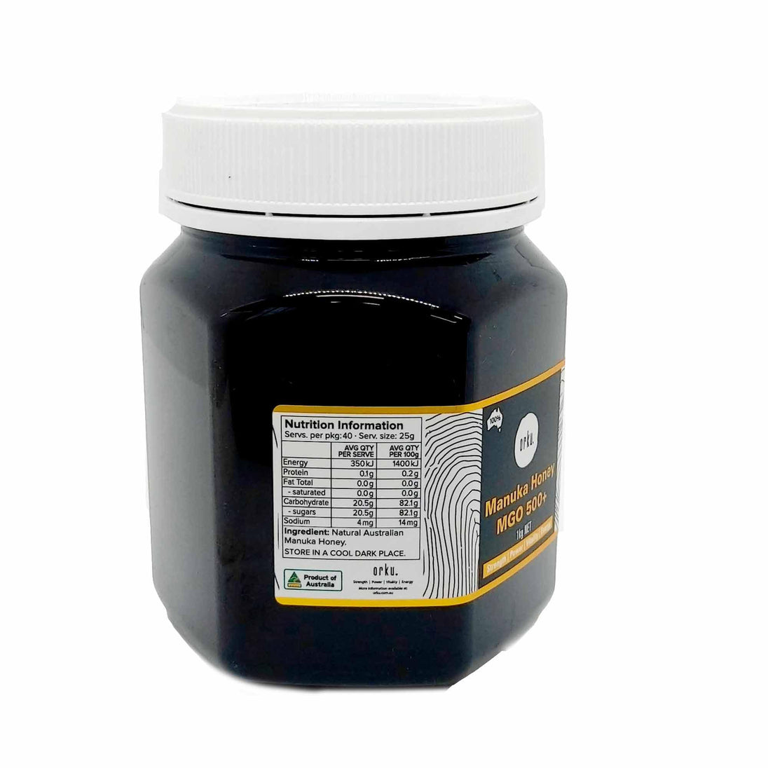 Buy 1Kg MGO 500+ Australian Manuka Honey - 100% Raw Natural Pure Jelly Bush discounted | Products On Sale Australia