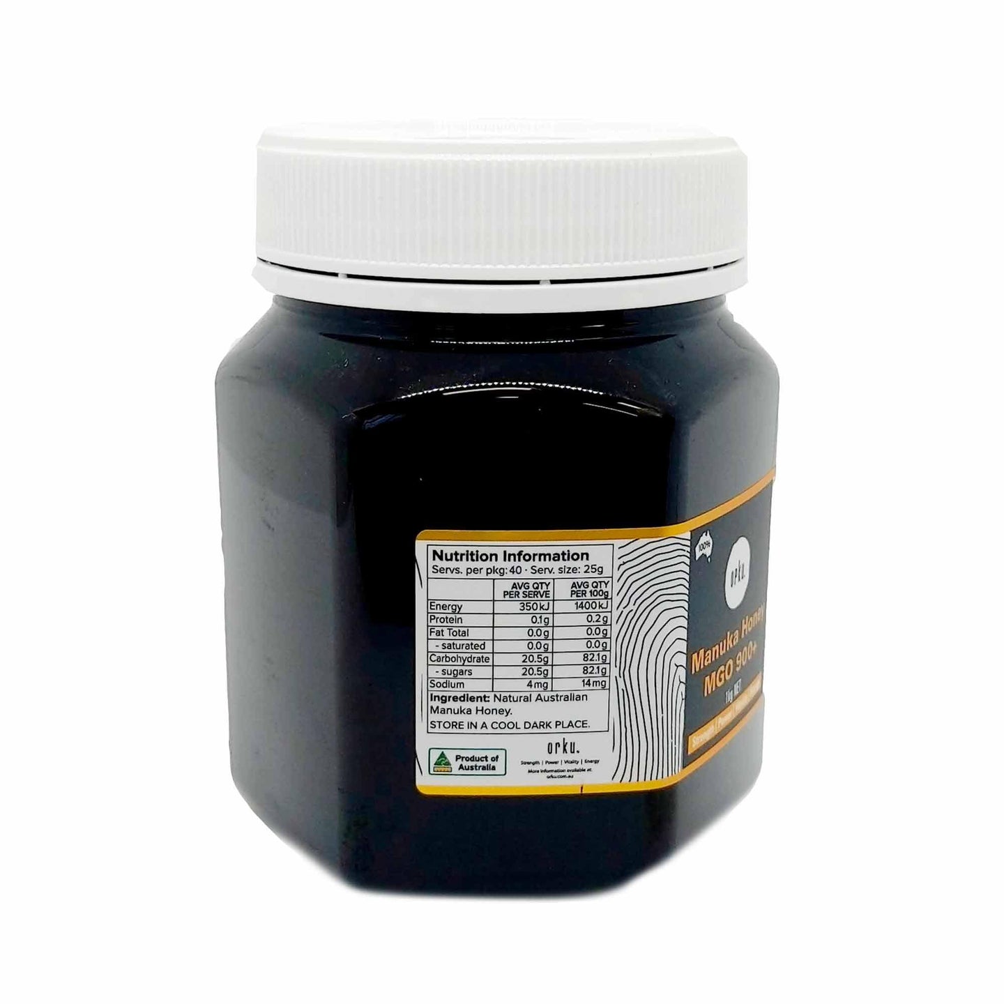 Buy 1Kg MGO 900+ Australian Manuka Honey - 100% Raw Natural Pure Jelly Bush discounted | Products On Sale Australia