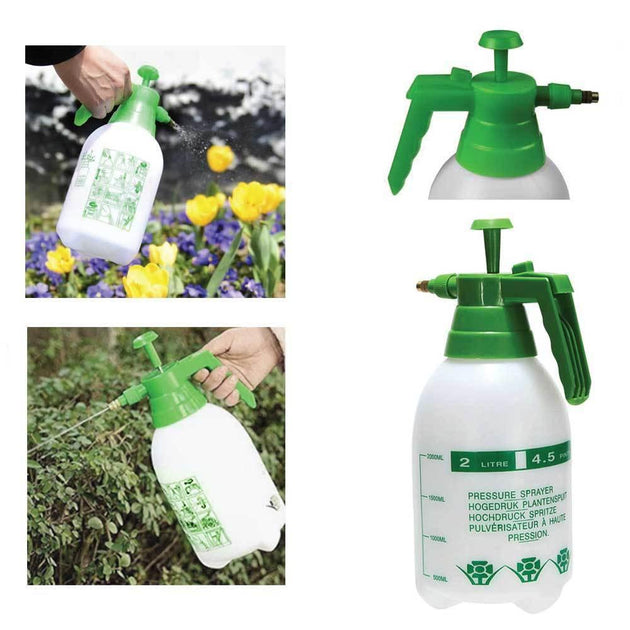 1L Hand Held Pressure Sprayer - Plastic Pump For Weed Garden - Portable Bottle Products On Sale Australia | Home & Garden > Garden Tools Category