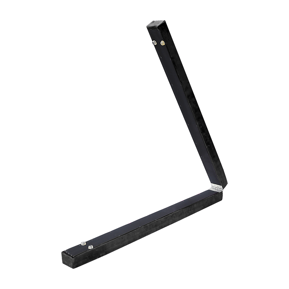 Buy 2.2m Gymnastics Folding Balance Beam Black Synthetic Suede discounted | Products On Sale Australia