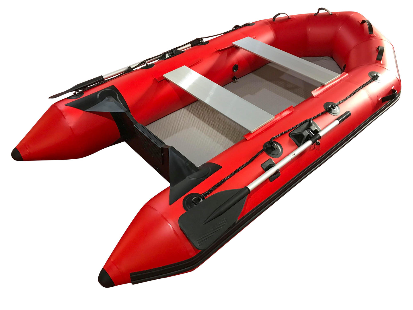 Buy 2.3m Inflatable Dinghy Boat Tender Pontoon Rescue- Red discounted | Products On Sale Australia