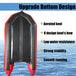 Buy 2.3m Inflatable Dinghy Boat Tender Pontoon Rescue- Red discounted | Products On Sale Australia