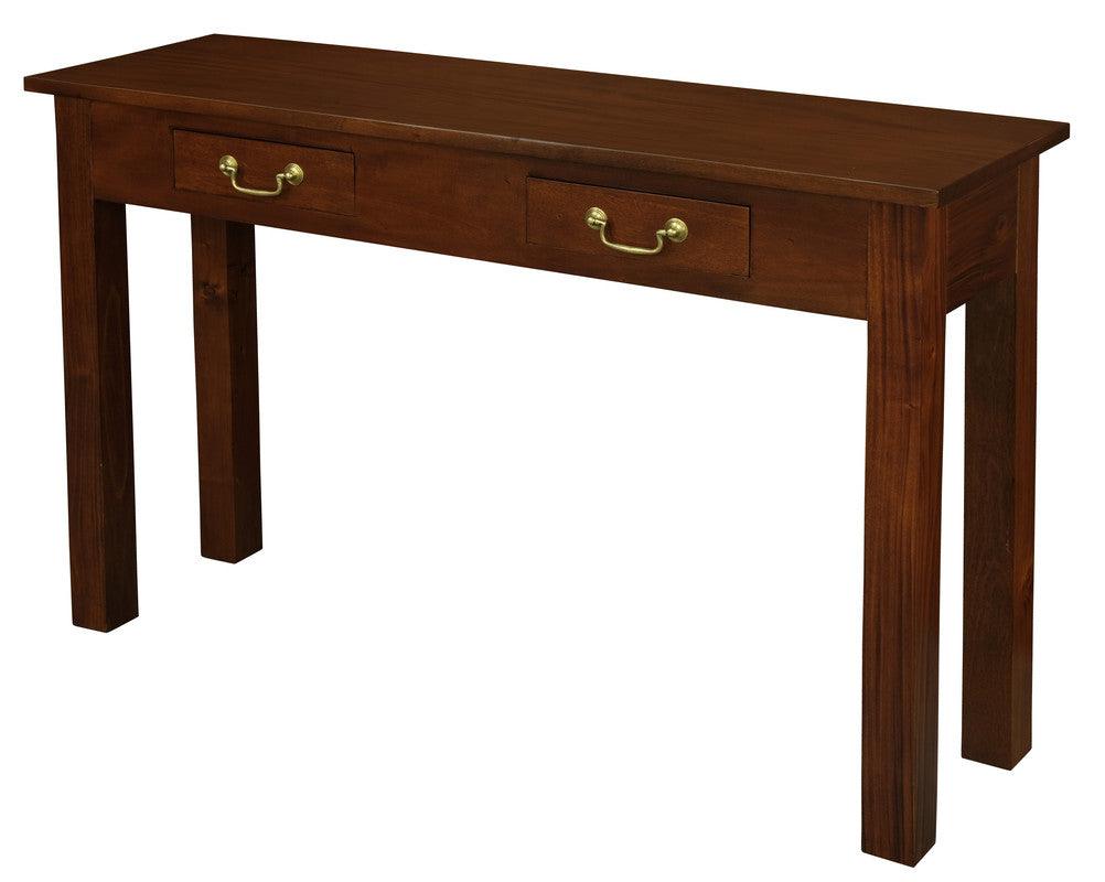 Buy 2 Drawer Straight Leg Sofa/Hall Table (Mahogany) discounted | Products On Sale Australia