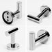 Buy 2 Pcs Wall Mount Bathroom Towel Hooks Holder Cloth Hanger Hook Kitchen Door Hanger Poliched Chrome discounted | Products On Sale Australia