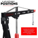 Buy 2 Ton Hydraulic Engine Crane Folding Hoist Stand Mobile Garage Workshop discounted | Products On Sale Australia