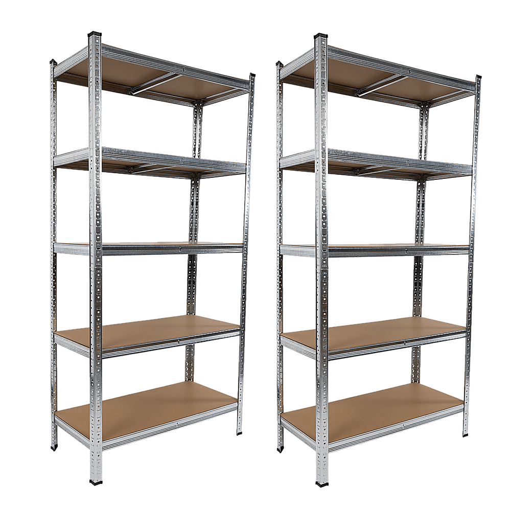 Buy 2 x 1.8M Garage Shelving Warehouse Rack Storage Shelves Pallet Racking discounted | Products On Sale Australia