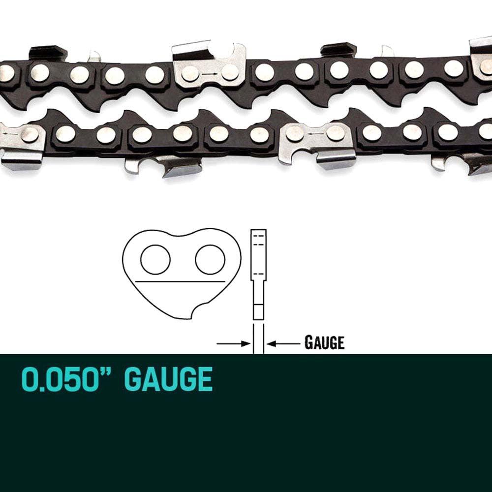 Buy 2 X 16 Baumr-AG Chainsaw Chain 16in Bar Replacement Suits SX38 38CC Saws discounted | Products On Sale Australia