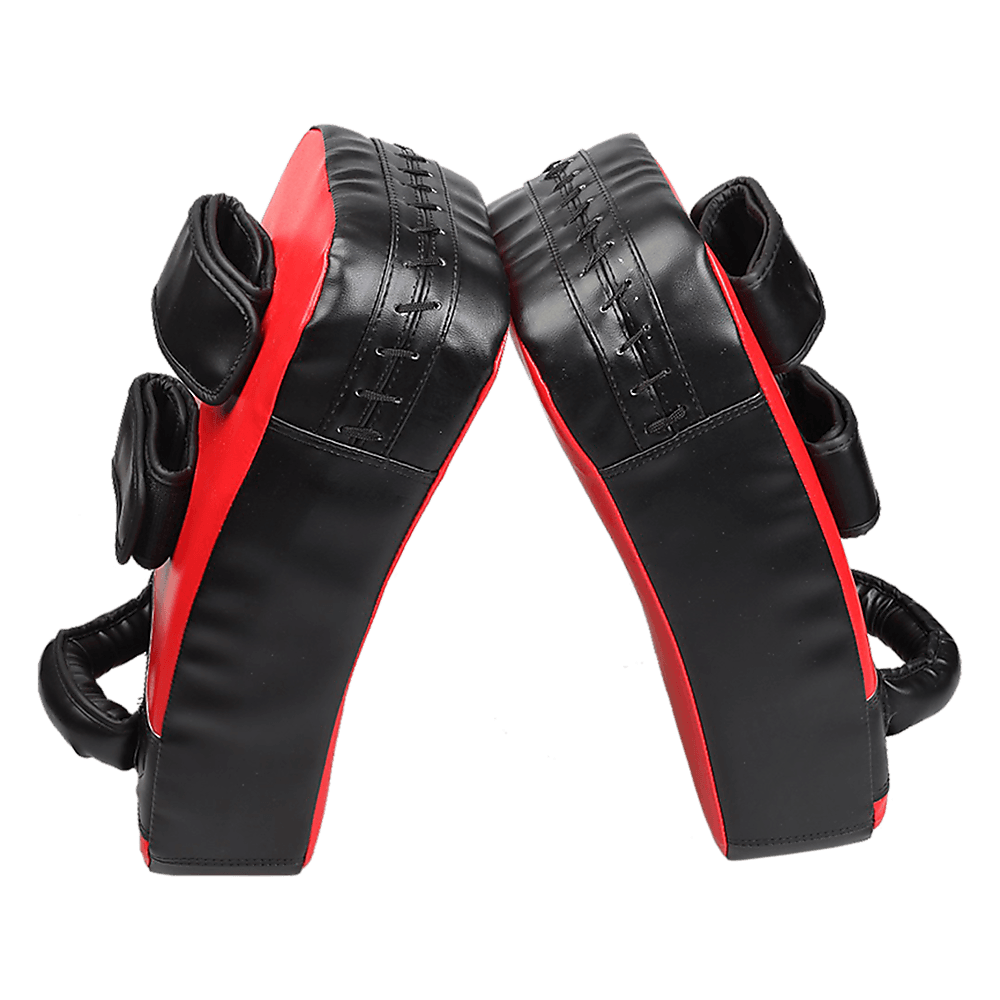 Buy 2 x Thai Boxing Punch Focus Pad Mitts Training Hit Strike Shield discounted | Products On Sale Australia