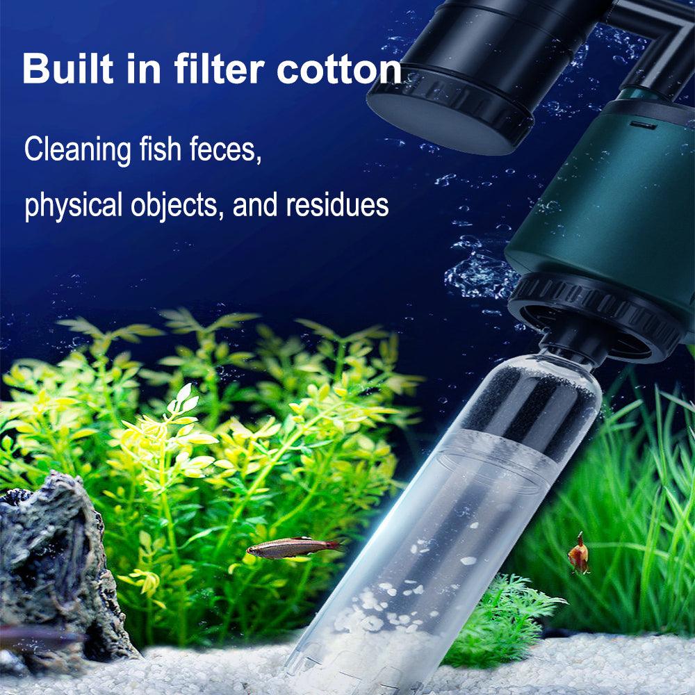 Buy 2000L/H 36W Aquarium Tool Electric Fish Tank Pump Water Changer Sand Washer AU discounted | Products On Sale Australia