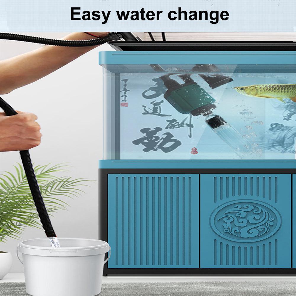 Buy 2000L/H 36W Aquarium Tool Electric Fish Tank Pump Water Changer Sand Washer AU discounted | Products On Sale Australia