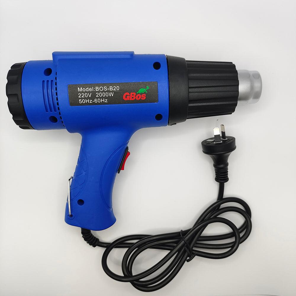 Buy 2000W Electric Heat Gun Hot Air W/9 Nozzles Heating Tool discounted | Products On Sale Australia