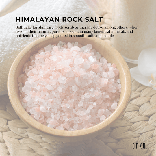 Buy 200g Pink Himalayan Bath Salts - Natural Crystal Rocks - Spa Therapy Body Scrub discounted | Products On Sale Australia