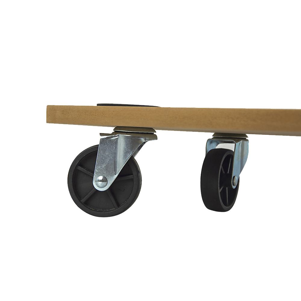 Buy 200kg Heavy Duty Hand Dolly Furniture Wooden Trolley Cart Moving Platform Mover discounted | Products On Sale Australia