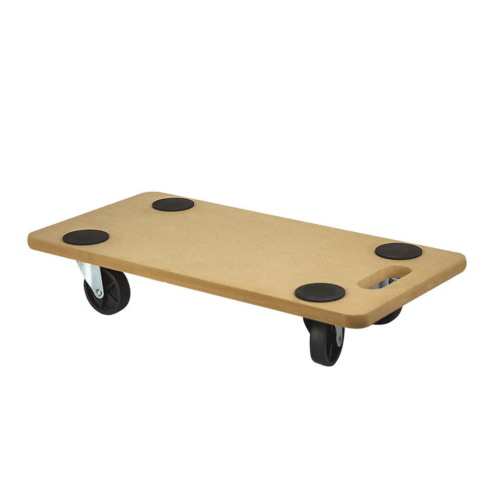 Buy 200kg Heavy Duty Hand Dolly Furniture Wooden Trolley Cart Moving Platform Mover discounted | Products On Sale Australia