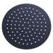 Buy 200mm Shower Head Round 304SS Electroplated Matte Black Finish discounted | Products On Sale Australia