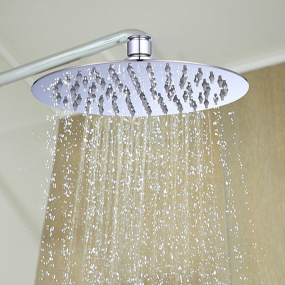 Buy 200mm Shower Head Round 304SS Polished Chrome Finish discounted | Products On Sale Australia