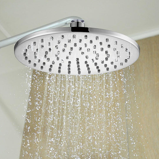 Buy 200mm Shower Head Round Chrome Showerhead discounted | Products On Sale Australia