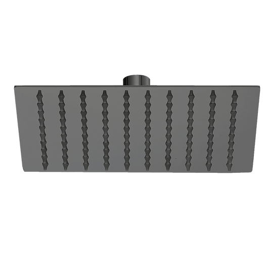 Buy 200mm Shower Head Square 304SS Electroplated Matte Black Finish discounted | Products On Sale Australia