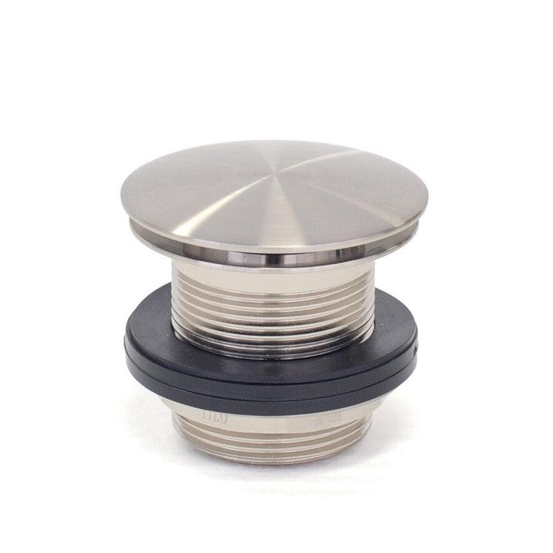 Buy 2021 new brushed Nickel Brushed stainless steel Pop Up Waste Plug 40 mm NO Overflow discounted | Products On Sale Australia