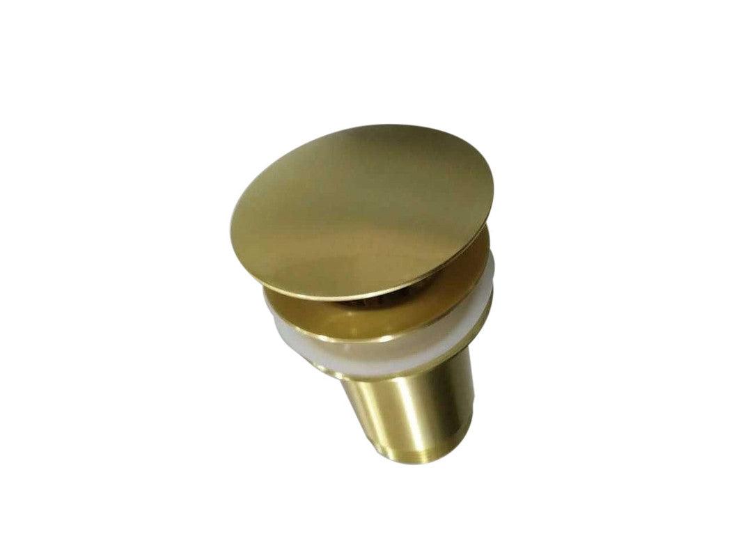 Buy 2021 new brushed Nickel Brushed stainless steel Pop Up Waste Plug 40 mm NO Overflow discounted | Products On Sale Australia