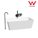 Buy 2021 New Marble Stone handle matte black wall taps 1/4 turn matte black pattern discounted | Products On Sale Australia