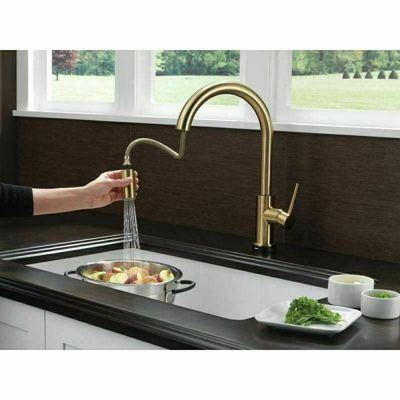 Buy 2023 Matte Black Pull out Kitchen tap Solid stainless steel PVD plated discounted | Products On Sale Australia