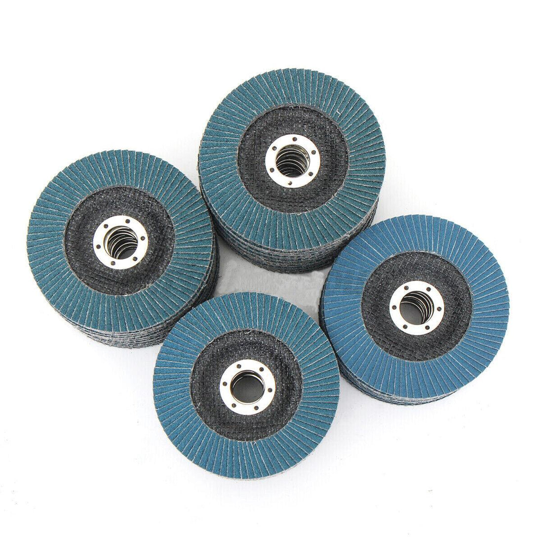 Buy 20PCS 5" 125MM Angle Grinder Flap Sanding Disc 100 Grit Grinding Wheel discounted | Products On Sale Australia