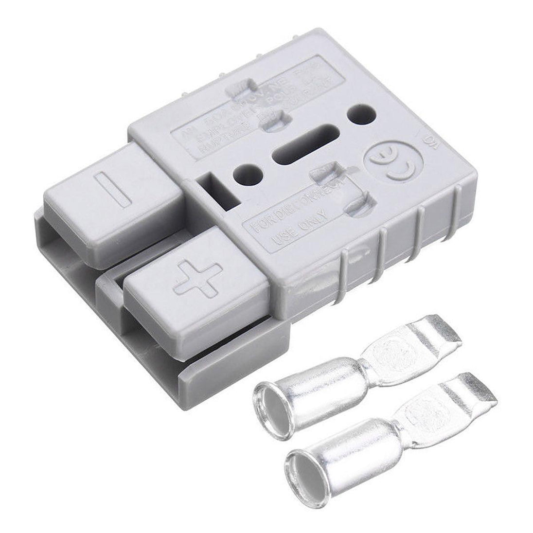 Buy 20x Anderson Style Plug connector 50AMP Caravan Trailer Solar 6AWG GREY discounted | Products On Sale Australia