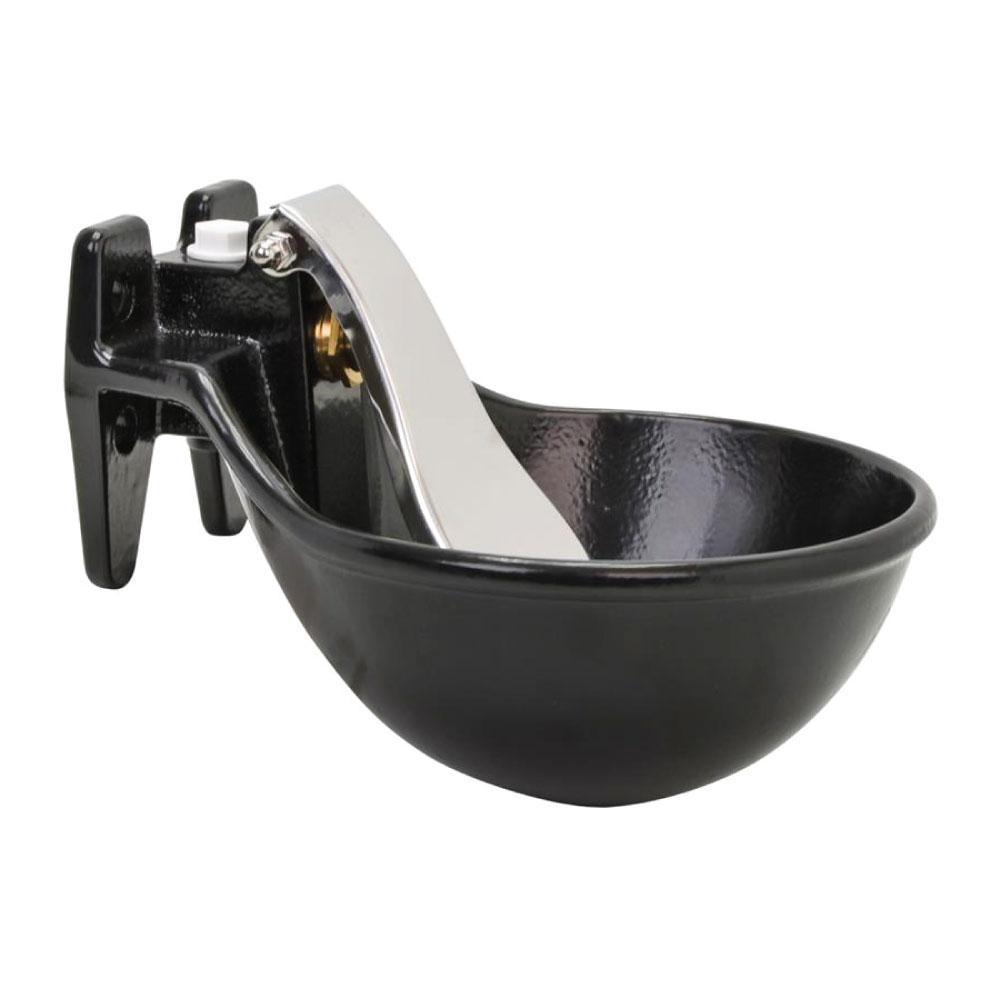 Buy 21.5cm Cattle Drinking Bowl - Iron Cast Mounted Automatic Water Cow Horse Trough discounted | Products On Sale Australia