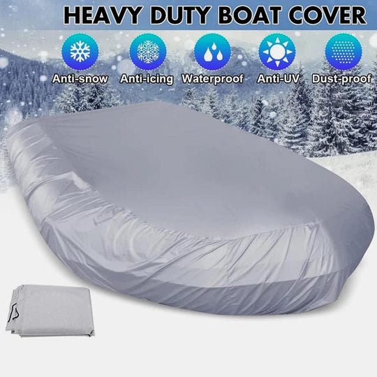 Buy 210D Inflatable Boat Cover UV Resistant Inflatable Dinghy Boat Cover Waterproof UV Sun Dust Protective Case Kayak Oxford Cloth Cover ( 270 cm ) discounted | Products On Sale Australia