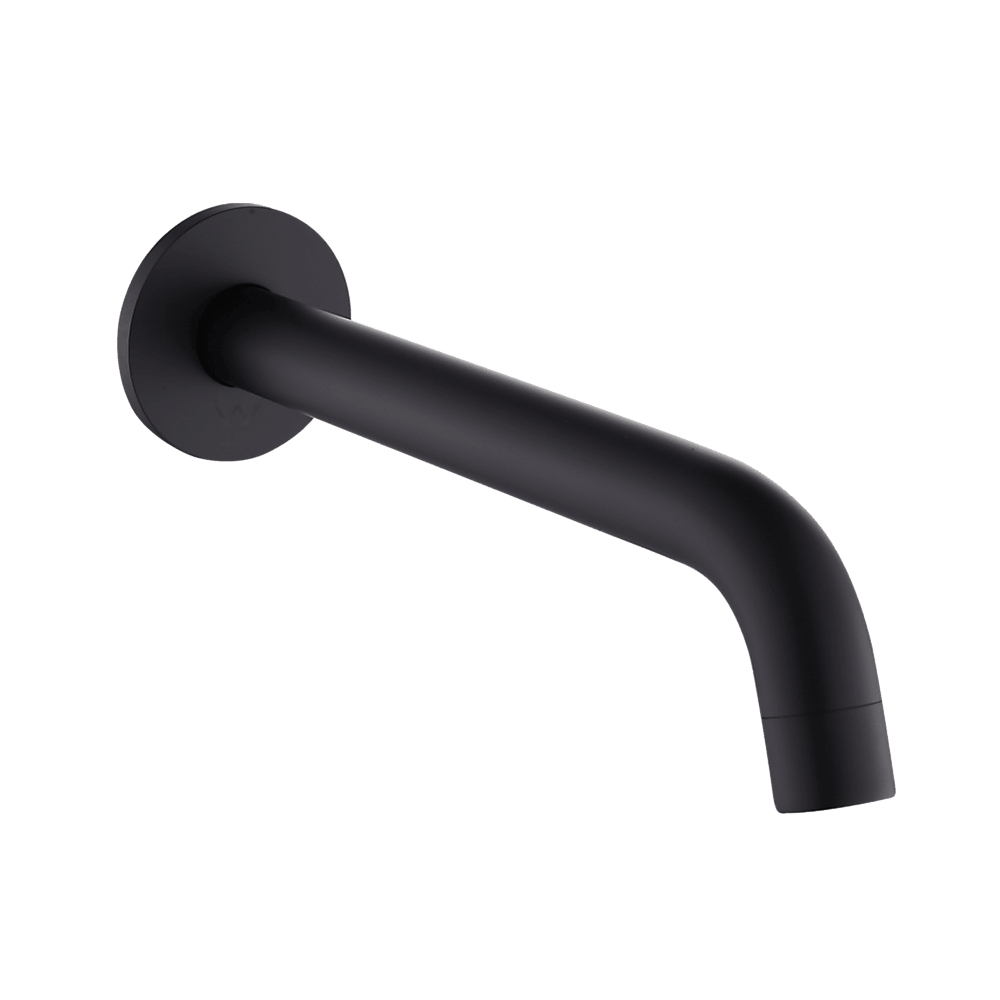 Buy 220mm Bath Spout in Matte Black Finish discounted | Products On Sale Australia