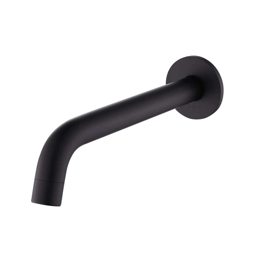 Buy 220mm Bath Spout in Matte Black Finish discounted | Products On Sale Australia