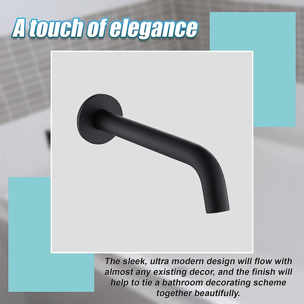 Buy 220mm Bath Spout in Matte Black Finish discounted | Products On Sale Australia