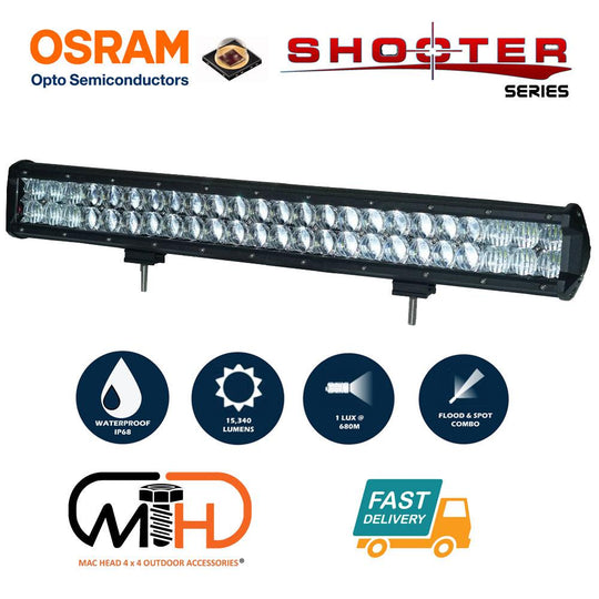 Buy 23inch Osram LED Light Bar 5D 144w Sopt Flood Combo Beam Work Driving Lamp 4wd discounted | Products On Sale Australia