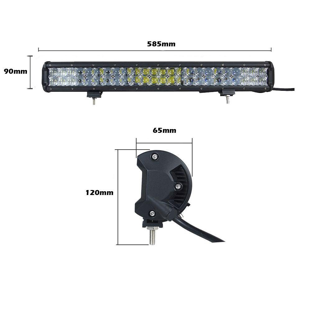 Buy 23inch Osram LED Light Bar 5D 144w Sopt Flood Combo Beam Work Driving Lamp 4wd discounted | Products On Sale Australia