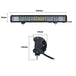 Buy 23inch Osram LED Light Bar 5D 144w Sopt Flood Combo Beam Work Driving Lamp 4wd discounted | Products On Sale Australia