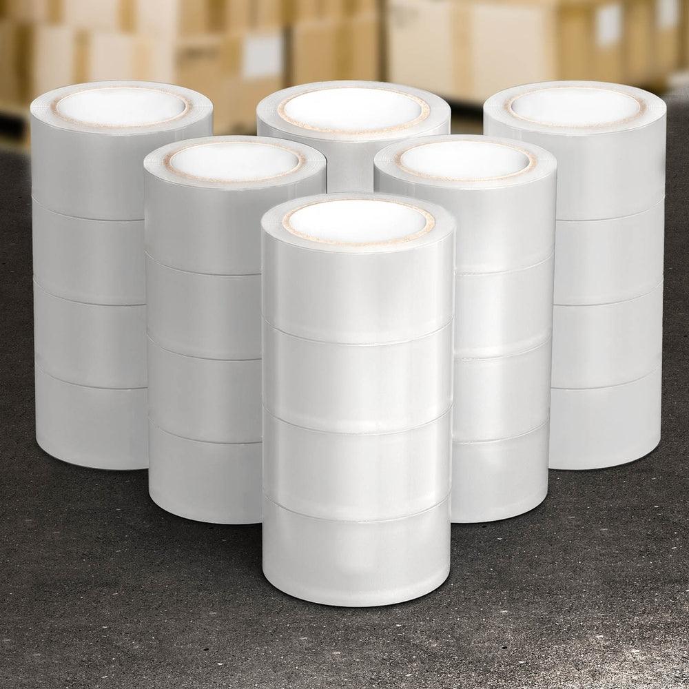 Buy 24 Rolls Packing Packaging Tape Sticky Clear Sealing Tapes Transparent 48mmx75m discounted | Products On Sale Australia