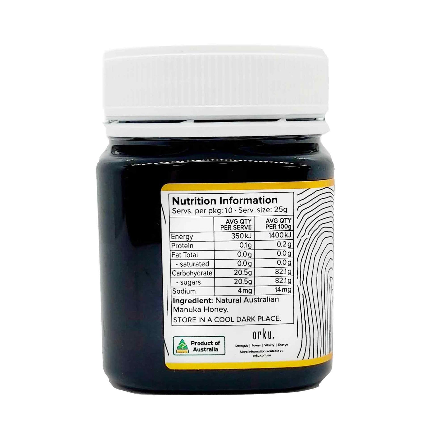 Buy 250g MGO 900+ Australian Manuka Honey - 100% Raw Natural Pure Jelly Bush discounted | Products On Sale Australia