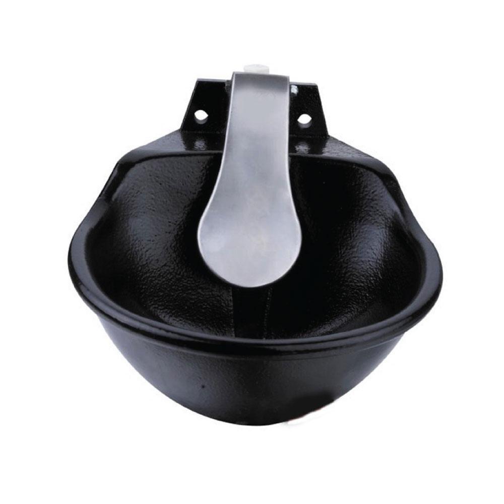 Buy 25cm Cattle Drinking Bowl - Iron Cast Mounted Automatic Water Cow Horse Trough discounted | Products On Sale Australia